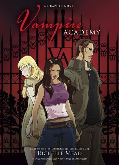 vampire academy graphic novel by richelle mead