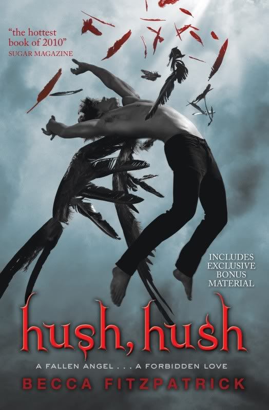 hush, hush by becca fitzpatrick in paperback