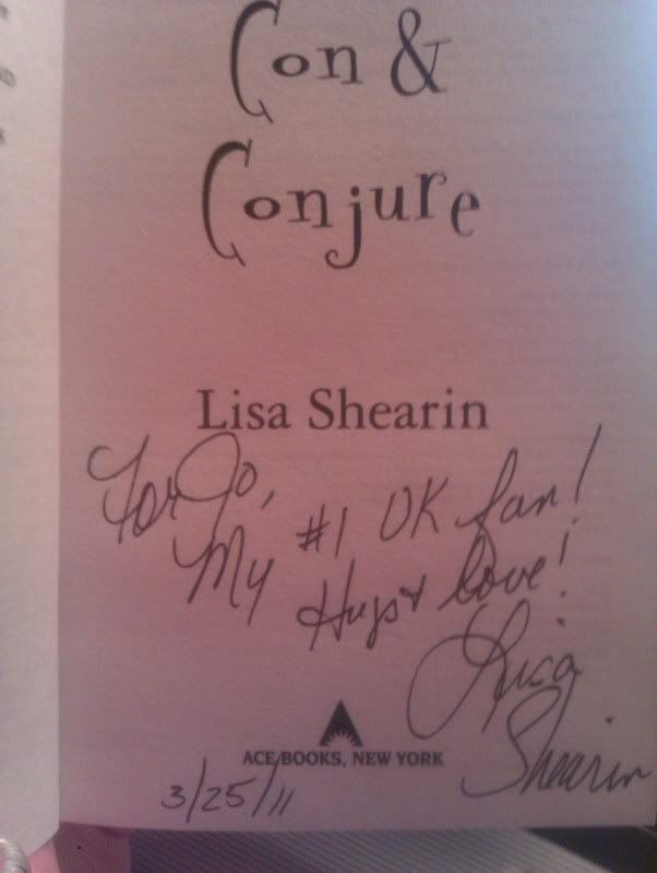 con & conjure signed by lisa shearin