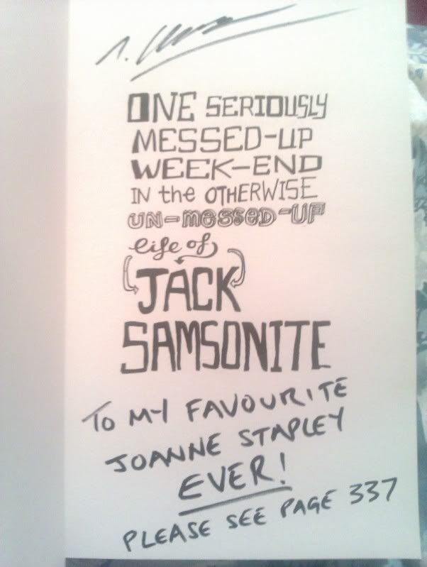 One Seriously Messed-Up Weekend In the Otherwise Un-Messed-Up Life of Jack Samsonite by Tom Clempson