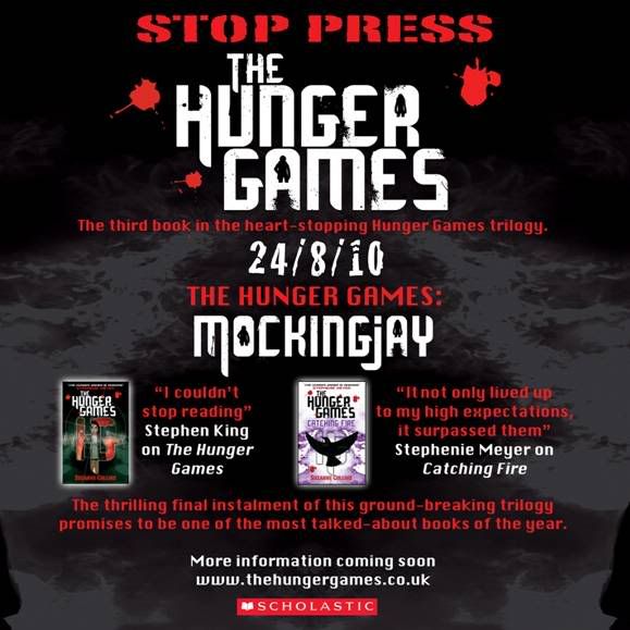 The Hunger Games Book 3 News