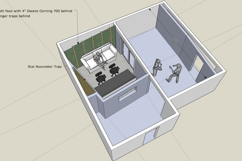 John Sayers Recording Studio Design Forum View Topic Roughing