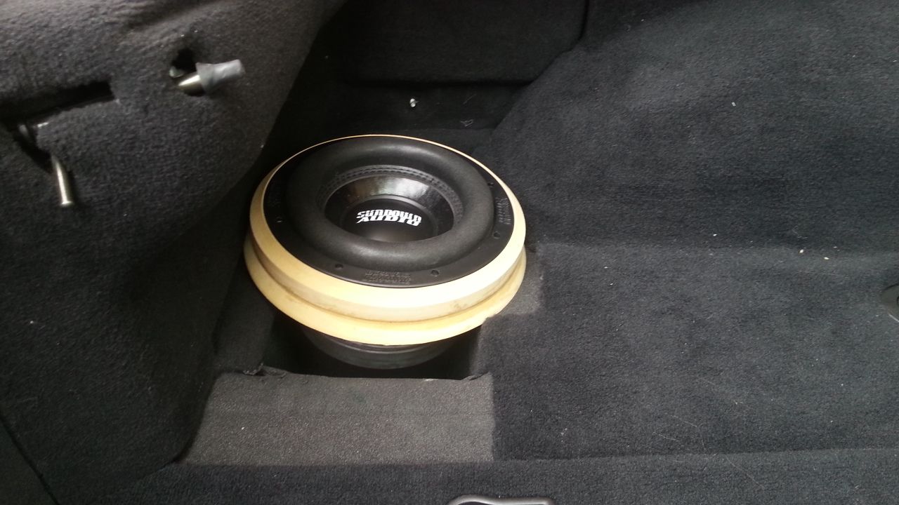 Dual Sub Placement/Orientation/Aiming in a Hatchback type Enviroment