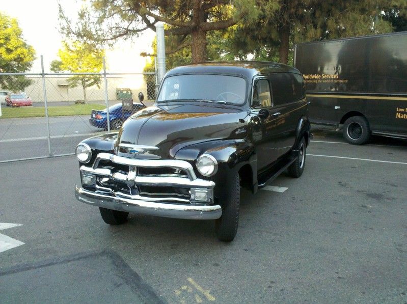 Old Ups Chevy Panel Delivery Truck The Hamb 2538