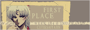 1st place @ inuawards, Theme 164.