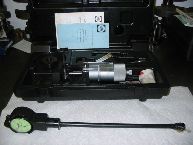 Lifter bore"s in block