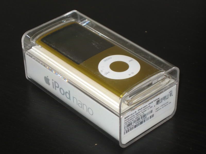 Ipod Nano Chromatic Yellow. Apple iPod Nano 4th Generation chromatic Yellow 16GB! | eBay