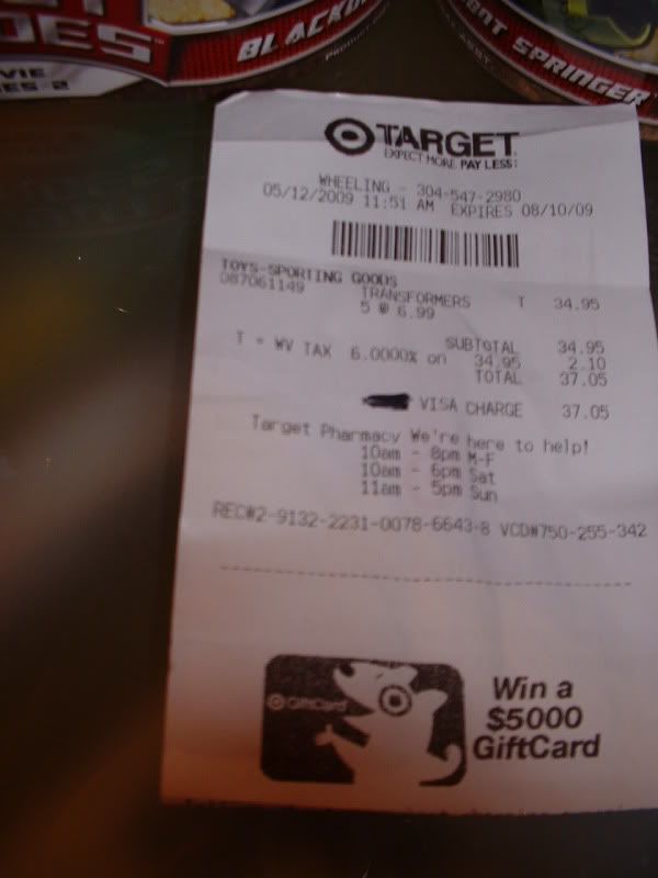 Transformers News: ROTF Robot Heroes Sighted @ Target Picked Up ROTF Robot Heroes @ Target