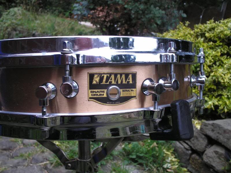 Tama vintage bell brass picolo snare drum
