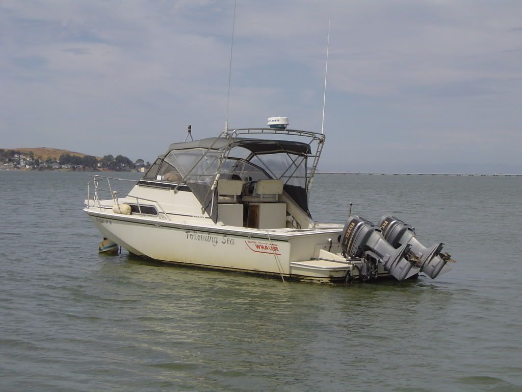 1990 Boston Whaler 27' Full Cabin - Coastside Fishing Club Classifieds 1990 Boston Whaler 27' Full Cabin - Coastside Fishing Club Classifieds
