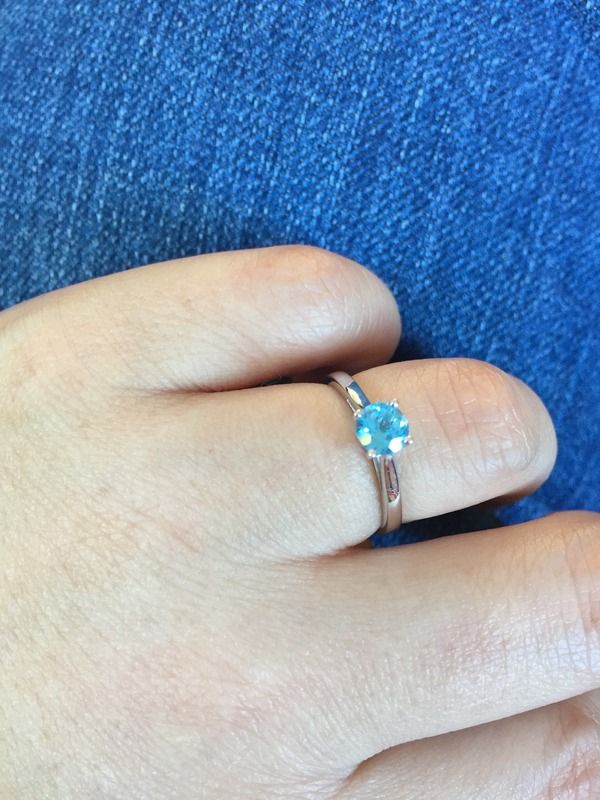 Engagement rings and blue jeans Weddingbee