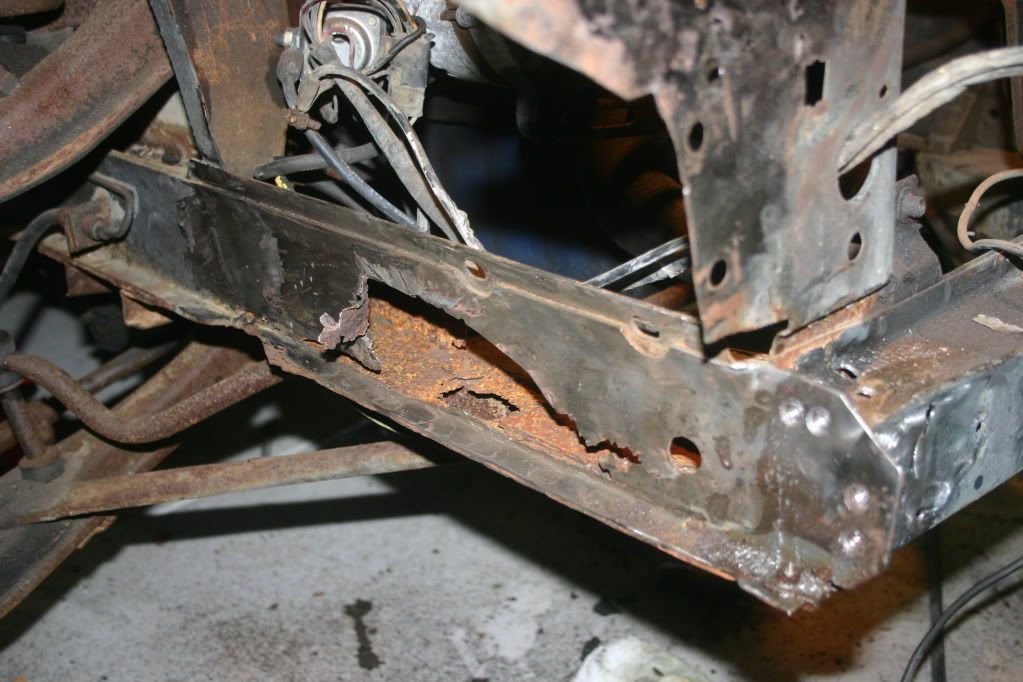 Front frame railspatch or replace Vintage Mustang Forums