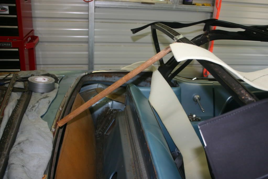 First time for everything... convertible top install