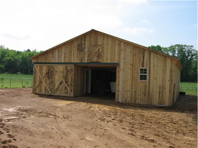 4 Stall Horse Barn Plans