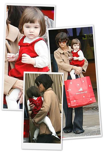  Tom Cruise and Katie Holmes, turns 2 years old today! Suri has already 