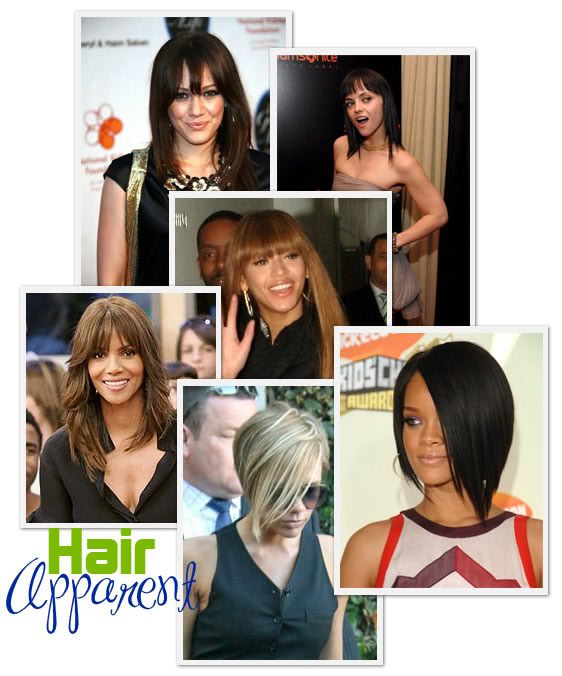 Different Celebrity Hairstyles and Sexy Haircuts