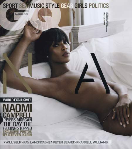 Naomi Campbell Gq. Naomi Campbell - GQ 2007