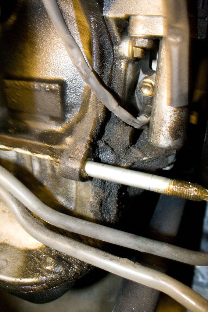 Oil leak behind the alternator Supra Forums