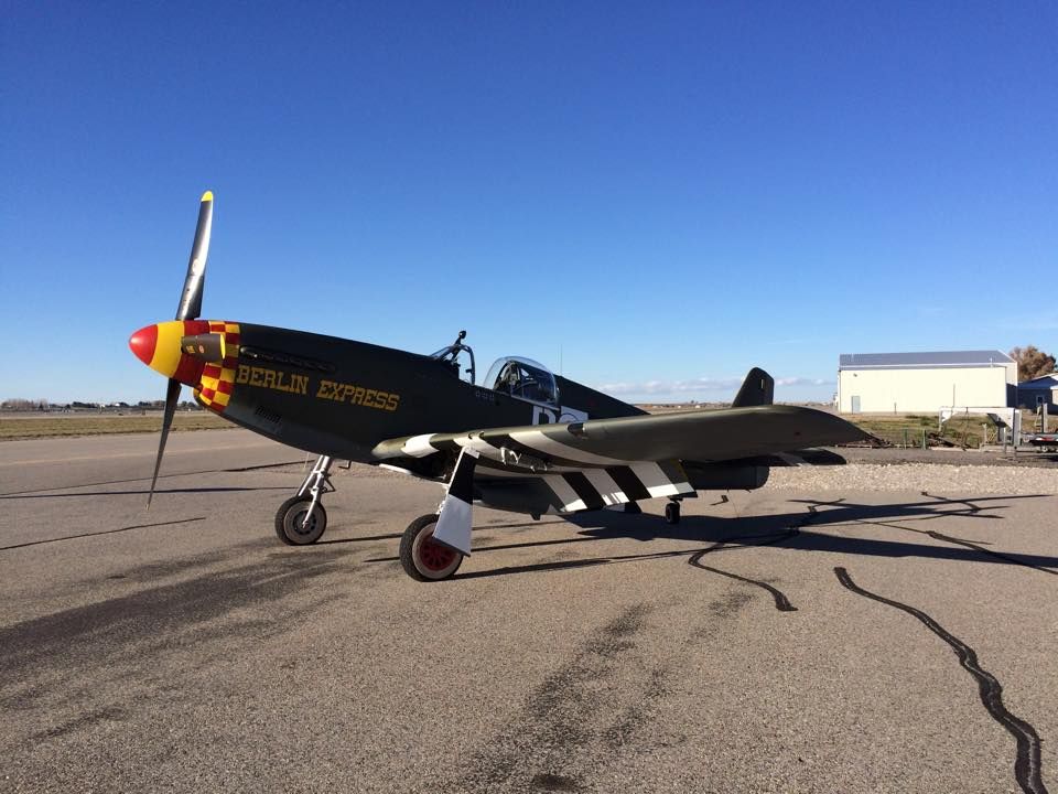 New P 51b Restoration Berlin Express Completed