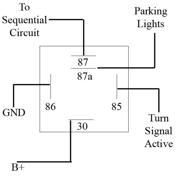 logic gate equivalent circuit of a bosch relay? All About Circuits