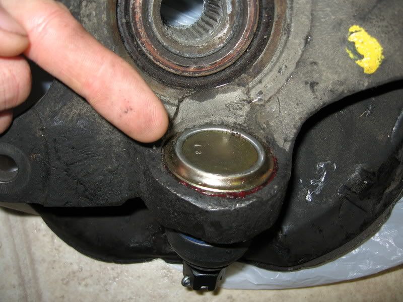 How to press in ball joints honda #1