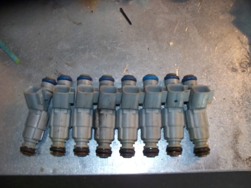 F/S Tires, Fuel Injectors, Coil Packs, CF radiator Cover