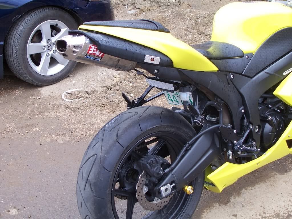 custom fender delete w/turn signals Kawasaki Motorcycle Forums