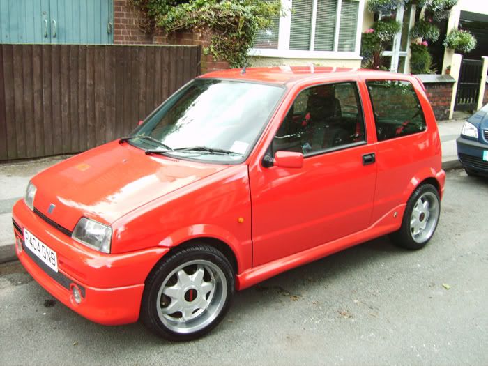 Its a Fiat Cinquecento Abarth Van Aken TURBO The car is immaculate 