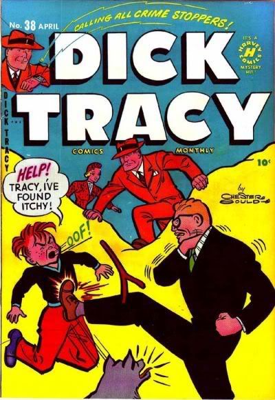 Here are some weirdass Dick Tracy covers