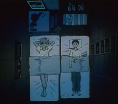 shinji and his mom figure