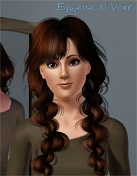 Egwene al'Vere, version 1. Newsea hair. Some slider mods used.
