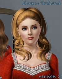 Elayne Trakand, version 2. Newsea hair. Some slider mods used.