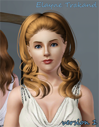 Elayne Trakand, version 1. Newsea hair.