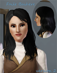 Faile Bashere, version 2. Base game hair (?). Some slider mods used.