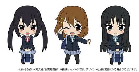 Drawing of Nendoroid Petit K-ON! TBSishop & LAWSON Exclusive version Drawing of Nendoroid Petit K-ON! TBSishop & LAWSON Exclusive version