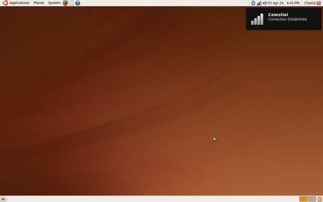 Koneksi Internet: Hal pertama yang dilakukan paska instalasi Ubuntu 9.04 Koneksi Internet: Hal pertama yang dilakukan paska instalasi Ubuntu 9.04