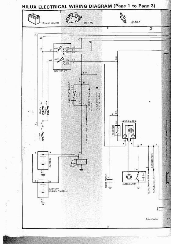 Toyota hilux wiring diagram 2008