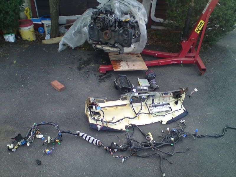 (NJ) EJ20G engine with wiring and powerfc - Subaru Impreza GC8 & RS