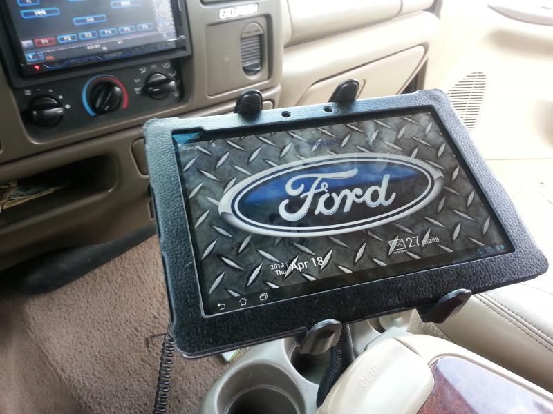 Tablet Mount Ford Truck Enthusiasts Forums