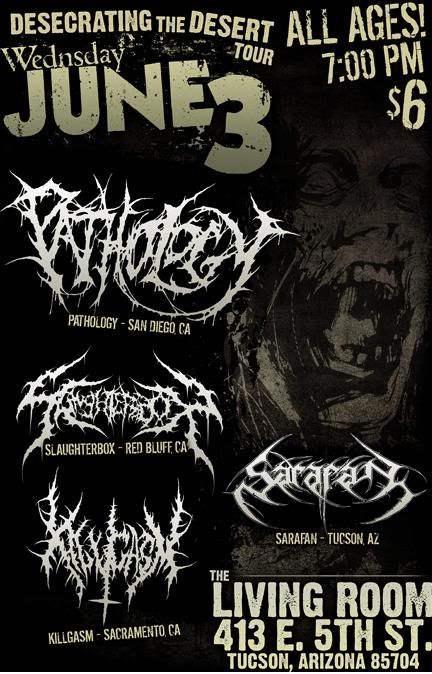 Metal Show Flyers