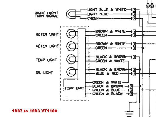 1994 Vt1100 Speedometer Wiring