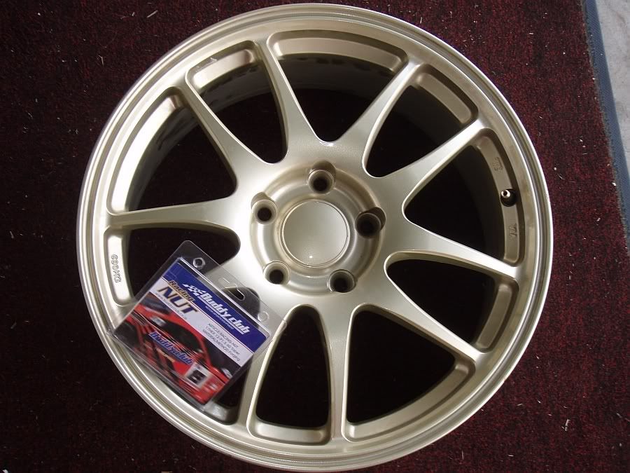 Trade ROTA Torques GOLD(Work emotion replica) for White Slipstreams