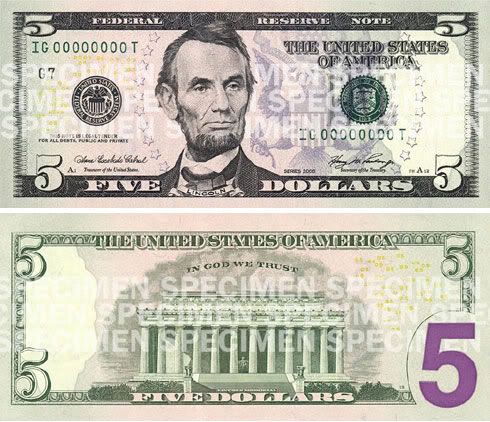 5 dollar bill template. 1 dollar bill actual size.