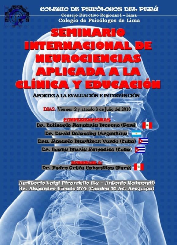 COLEGIO DE PSICOLOGOS DEL PER� SEMINARIO,COLEGIO DE PSICOLOGOS
DEL PER� SEMINARIO