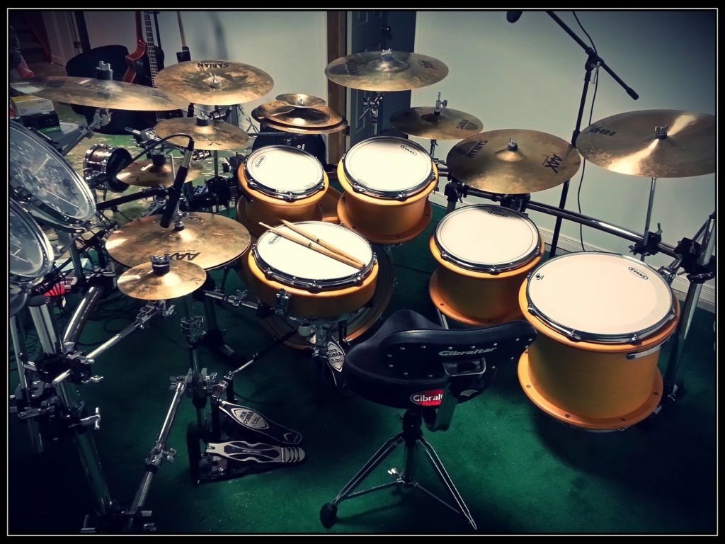 Show your cymbal set ups!