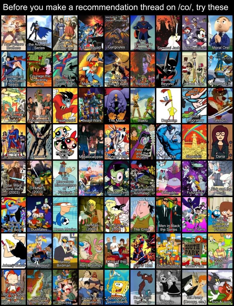 Disney Cartoons List