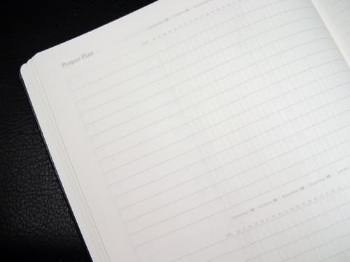 The Master Book Planner includes a 2-page project planner that spans 18 month. The Master Book Planner includes a 2-page project planner that spans 18 month.