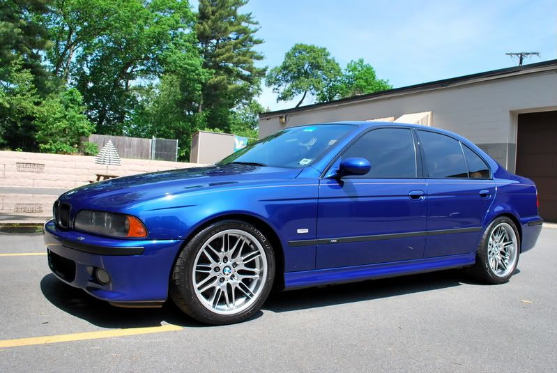 Bmw e39 blue colours #3