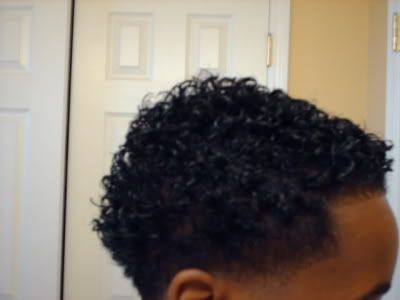 taper fade hairstyle. blowout/temple fade