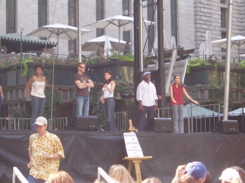 re: Rent in Bryant Park (PICTURES) - and RENT review